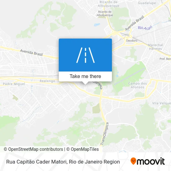 Rua Capitão Cader Matori map