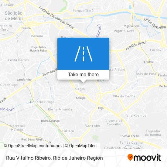 Rua Vitalino Ribeiro map