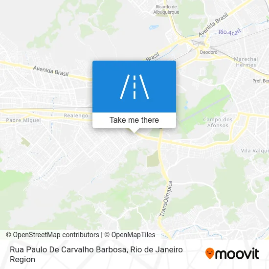 Rua Paulo De Carvalho Barbosa map