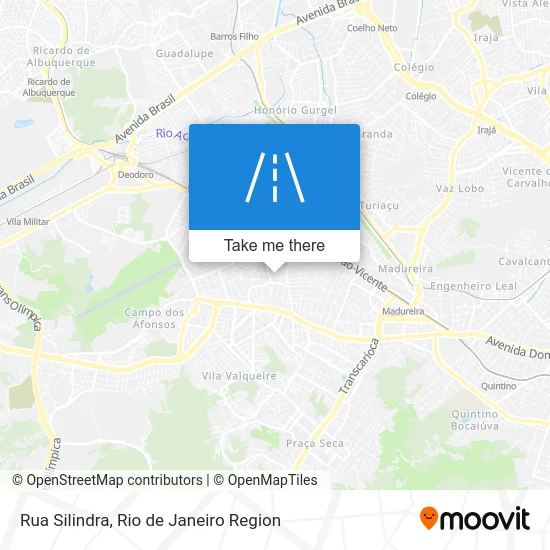 Rua Silindra map