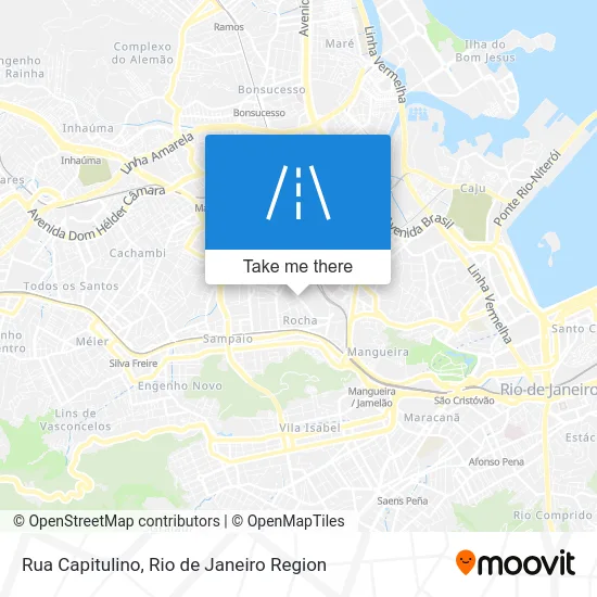 Rua Capitulino map
