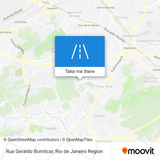Rua Geraldo Bomílcar map