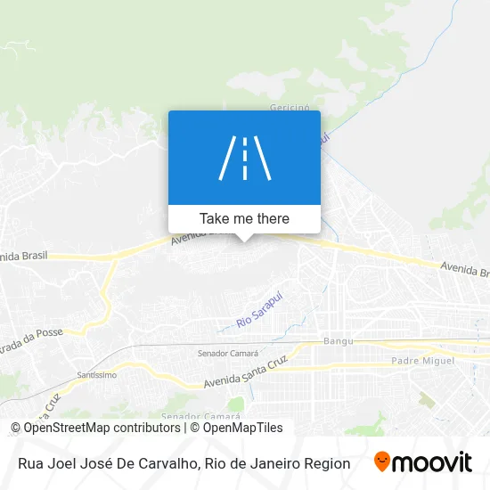 Rua Joel José De Carvalho map