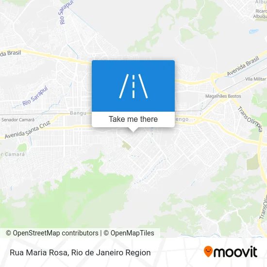 Rua Maria Rosa map