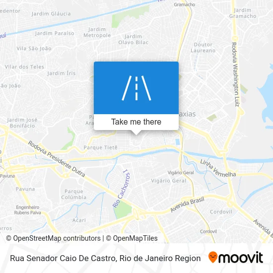 Rua Senador Caio De Castro map