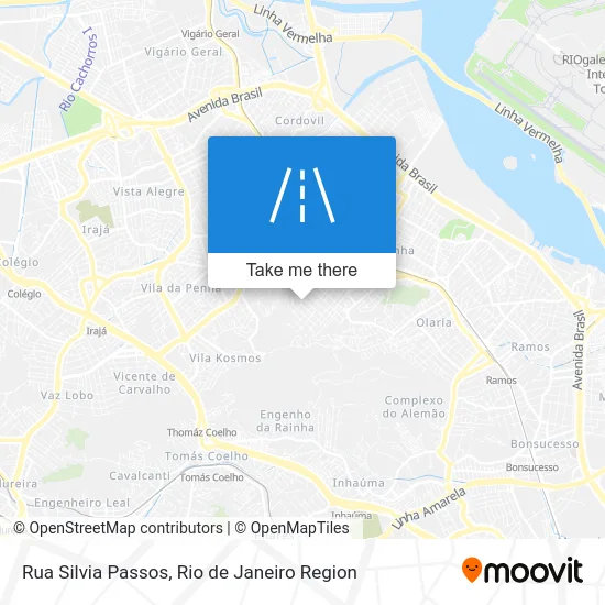 Rua Silvia Passos map