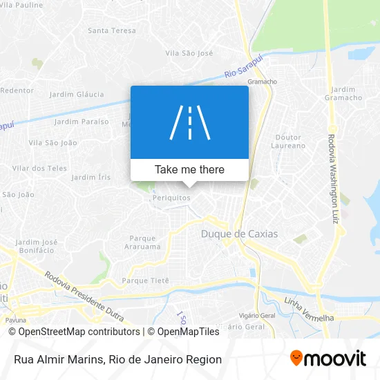 Rua Almir Marins map