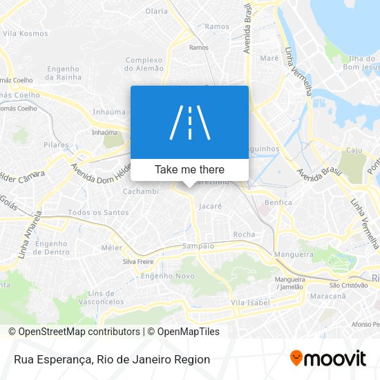 Rua Esperança map