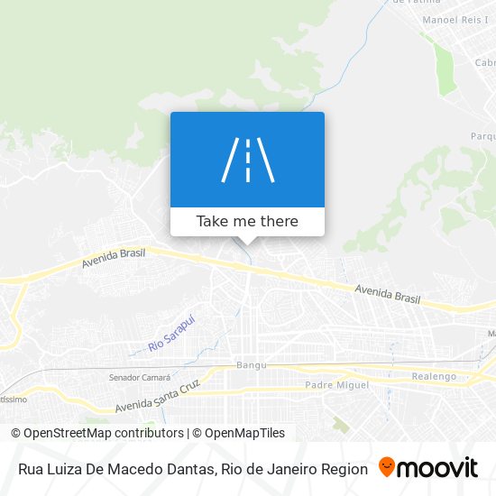 Mapa Rua Luiza De Macedo Dantas