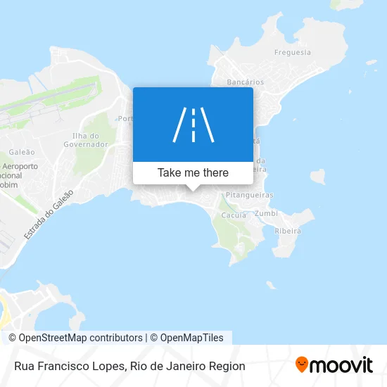 Rua Francisco Lopes map