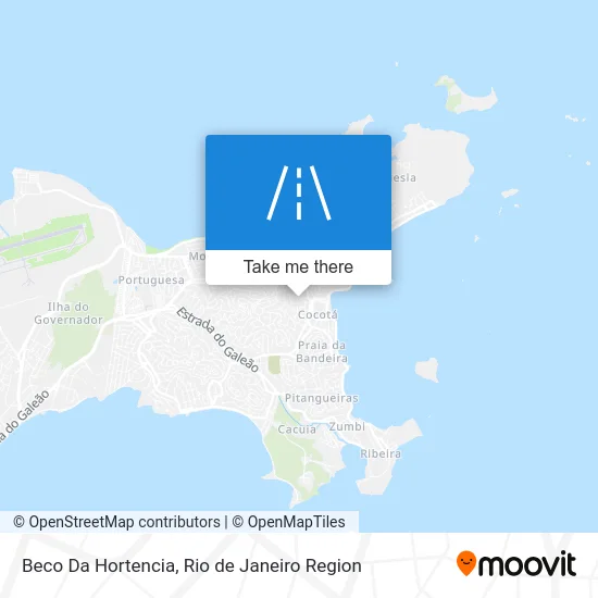 Beco Da Hortencia map