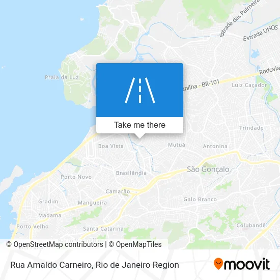 Rua Arnaldo Carneiro map