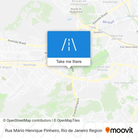 Rua Mário Henrique Pinheiro map