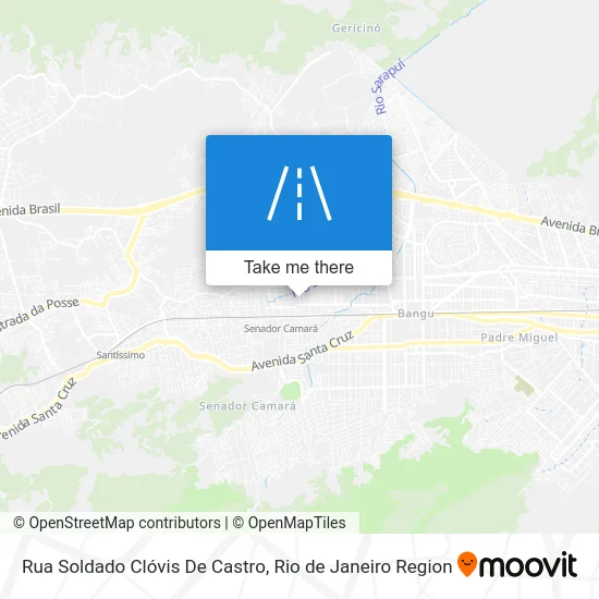 Rua Soldado Clóvis De Castro map