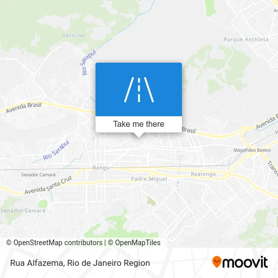 Rua Alfazema map