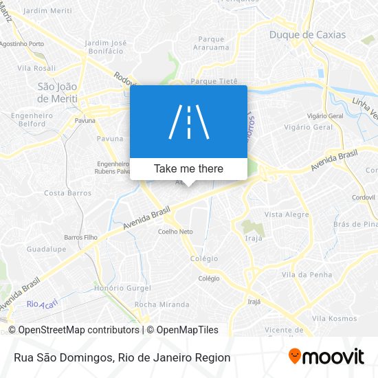 Rua Sāo Domingos map