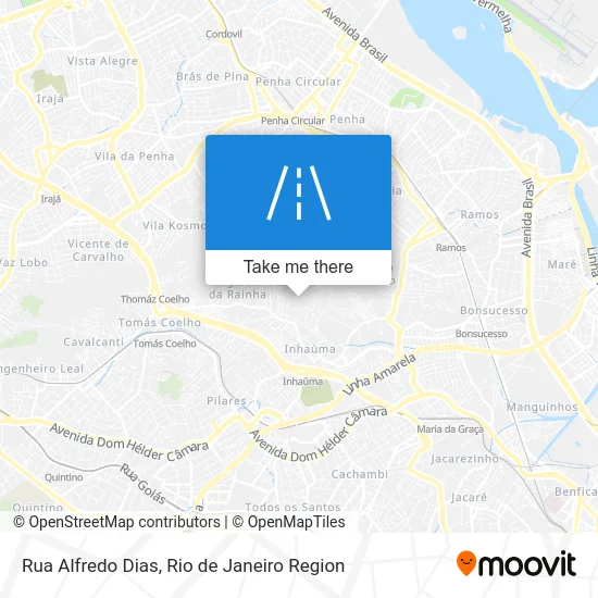 Rua Alfredo Dias map