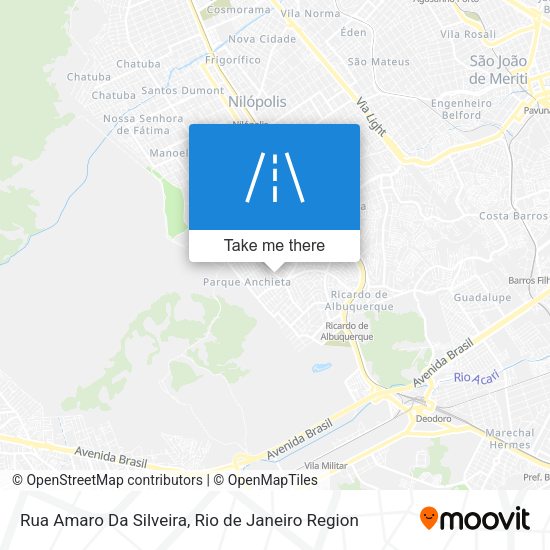 Rua Amaro Da Silveira map