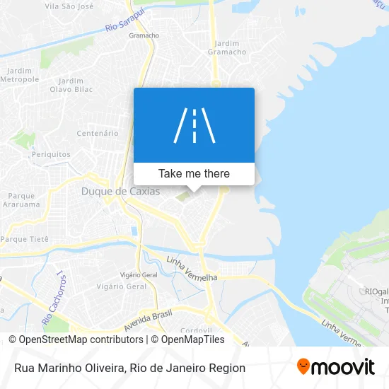 Rua Marinho Oliveira map
