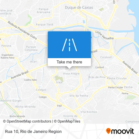 Rua 10 map