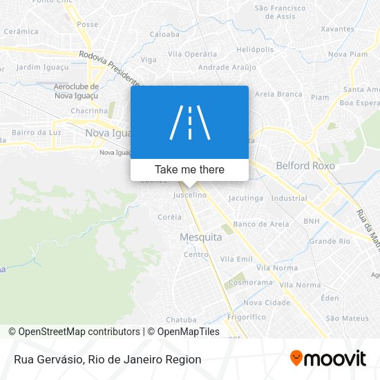 Rua Gervásio map