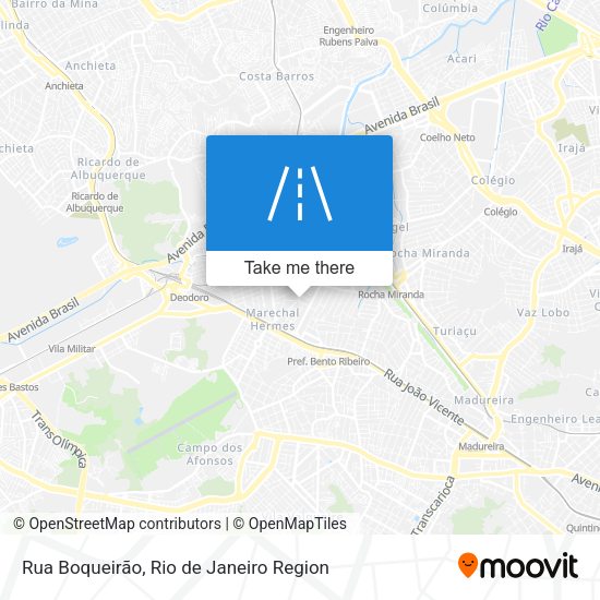 Rua Boqueirão map