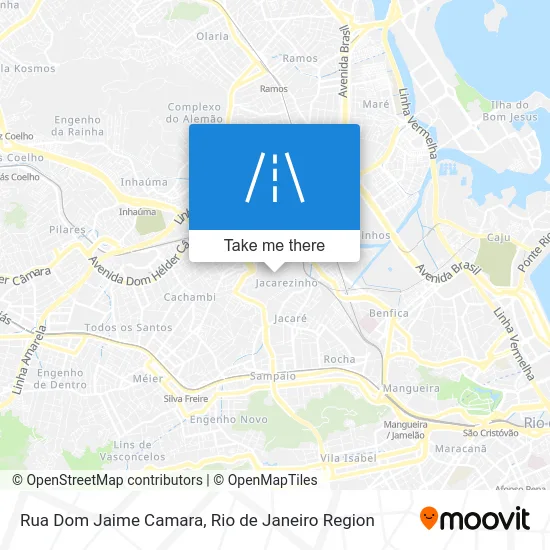 Rua Dom Jaime Camara map