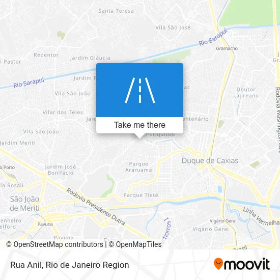 Rua Anil map
