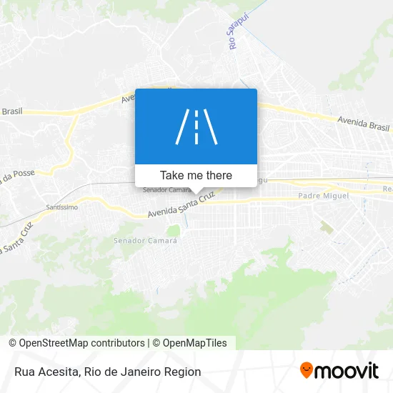 Rua Acesita map