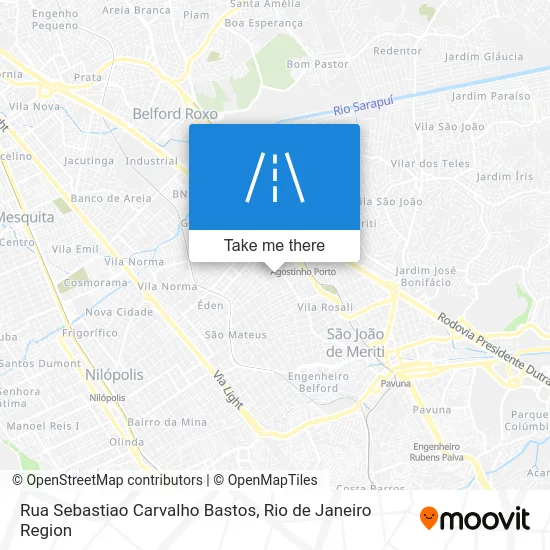 Rua Sebastiao Carvalho Bastos map