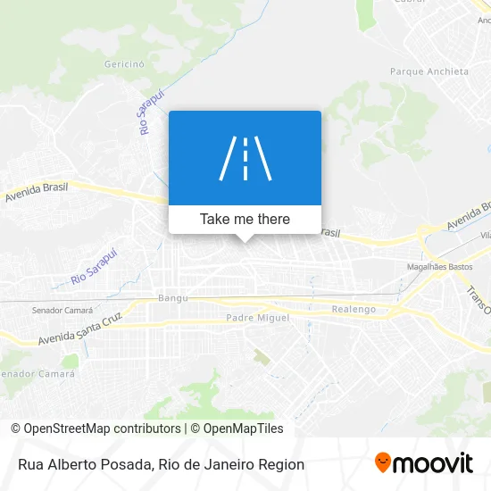 Rua Alberto Posada map