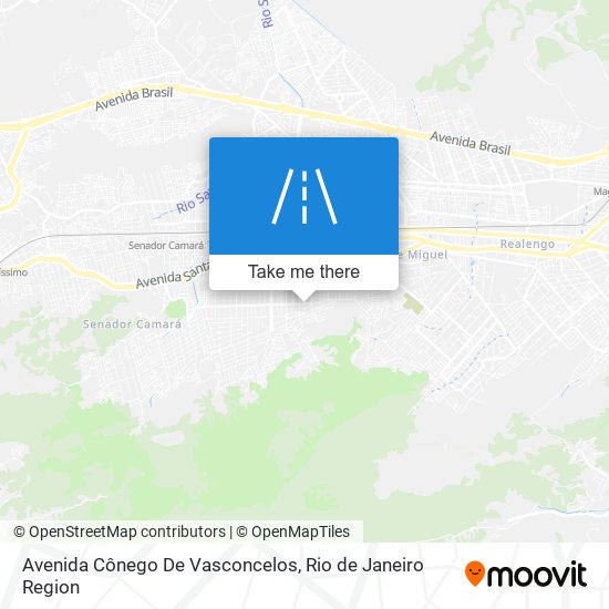 Mapa Avenida Cônego De Vasconcelos