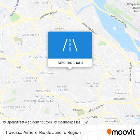 Travessa Aimore map