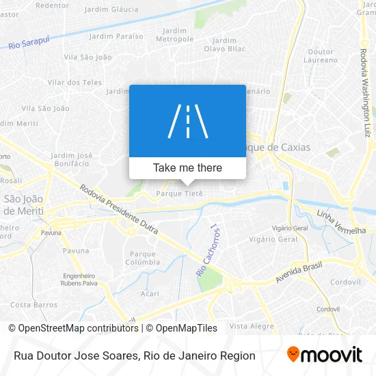 Rua Doutor Jose Soares map