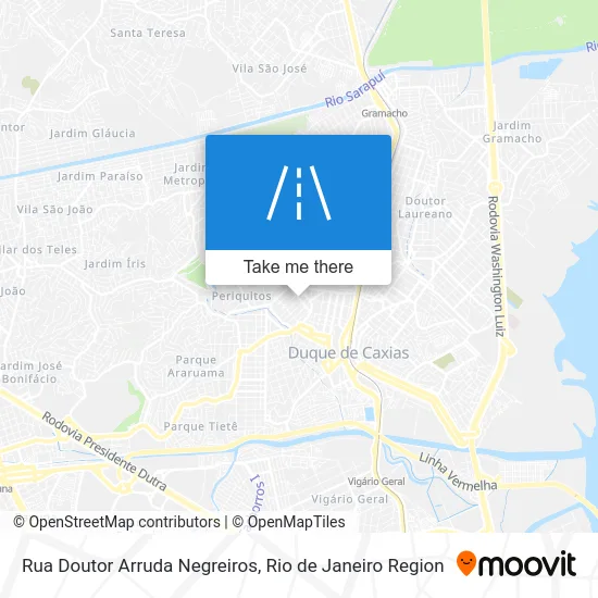 Rua Doutor Arruda Negreiros map