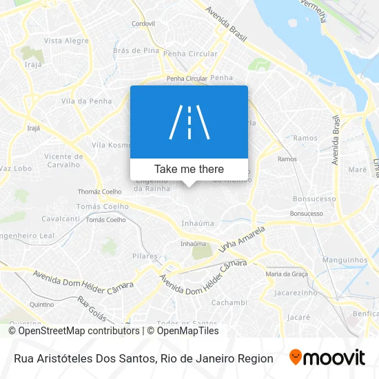 Rua Aristóteles Dos Santos map