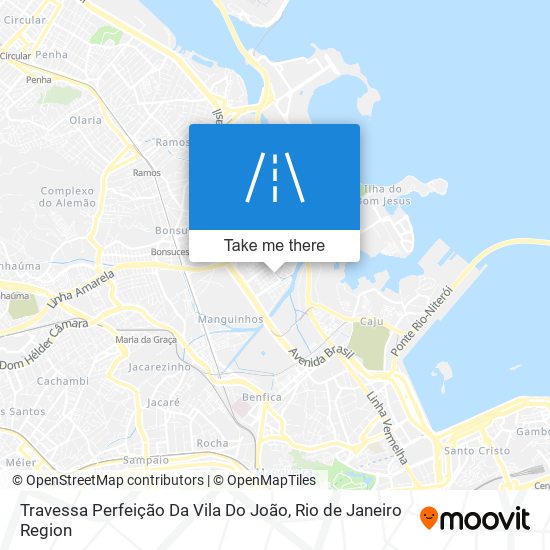 Travessa Perfeição Da Vila Do João map