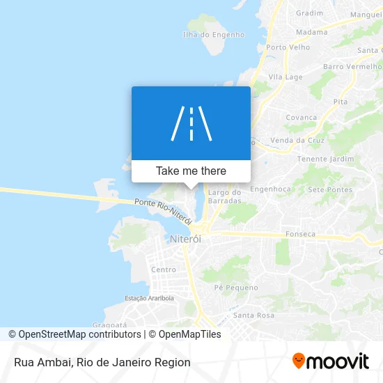 Rua Ambai map