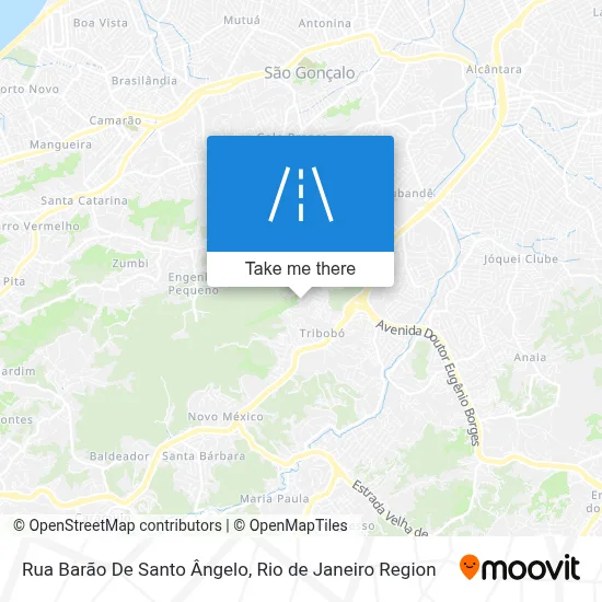 Rua Barão De Santo Ângelo map