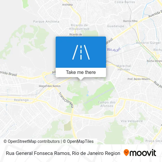 Rua General Fonseca Ramos map