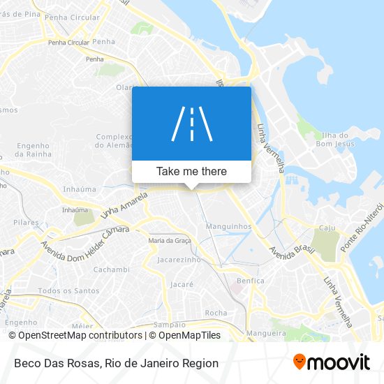 Beco Das Rosas map