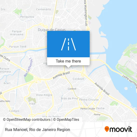 Rua Manoel map