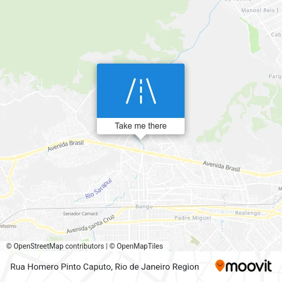 Rua Homero Pinto Caputo map