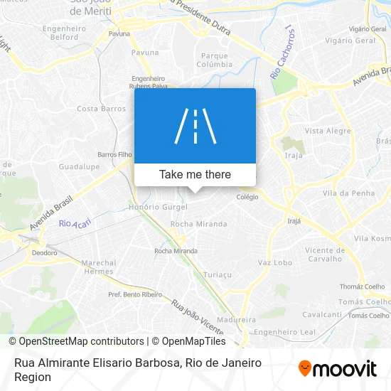 Rua Almirante Elisario Barbosa map