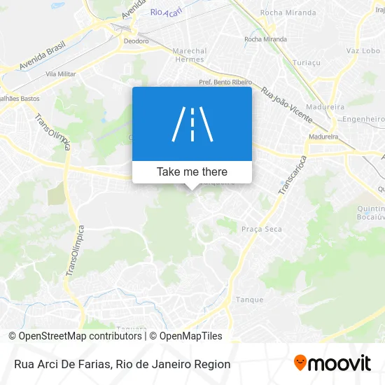 Rua Arci De Farias map