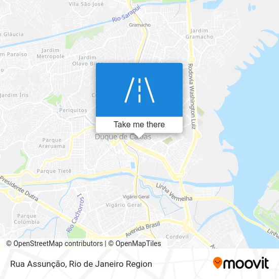 Rua Assunção map