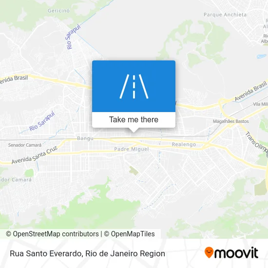 Rua Santo Everardo map