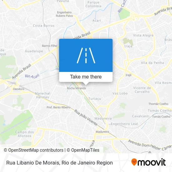 Rua Libanio De Morais map