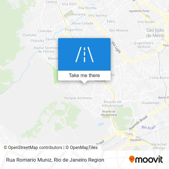 Rua Romario Muniz map