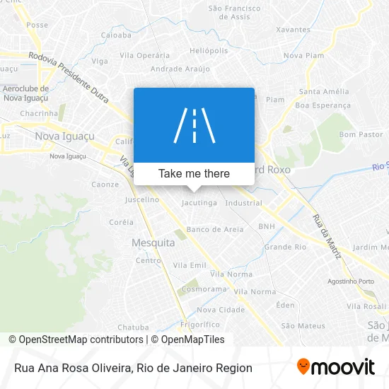 Rua Ana Rosa Oliveira map